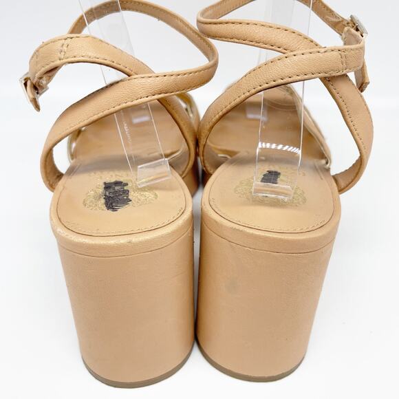 Vince Camuto Women's Freesie Platform Sandals Sandstorm Tan Size 11M - Picture 12 of 13
